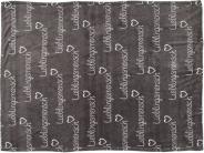Produktbild Ootb Graue Kuscheldecke, Lieblingsmensch (130 x 160 cm)