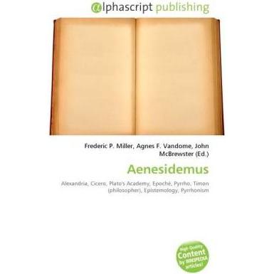 Aenesidemus, Sachbücher