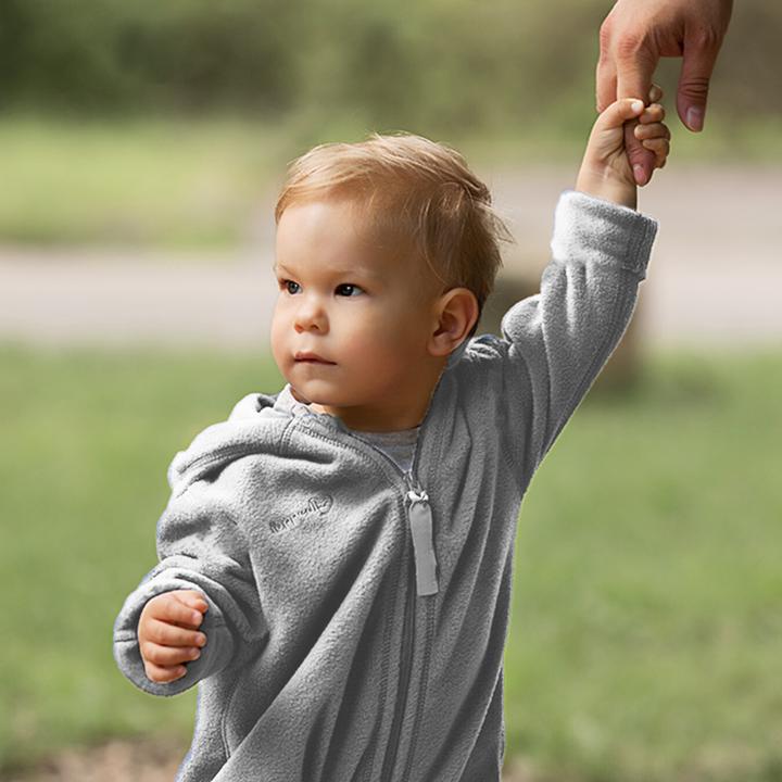 Produktbild Hoppediz Baby Overall mit Umschlagbündchen (68, 74)