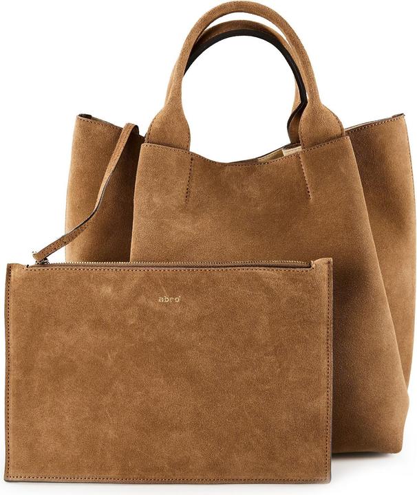 Abro Essential Shopper Tasche Leder 30 cm