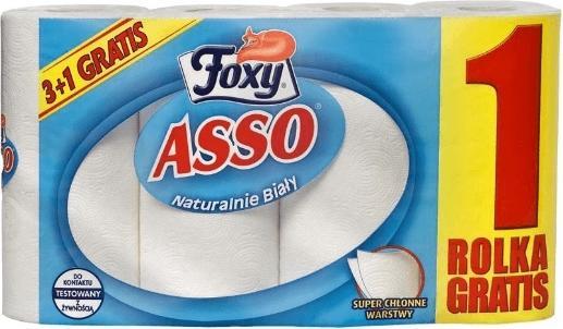 Produktbild Foxy Asso -Papiertücher, 4 Walzen (4 x)