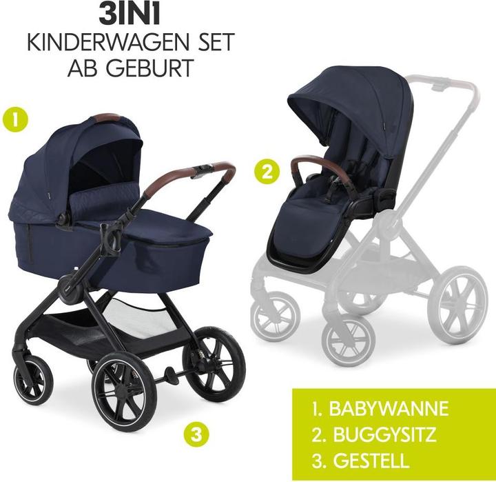 Produktbild Hauck 3in1 Kinderwagen-Set Walk N Care Trio Set