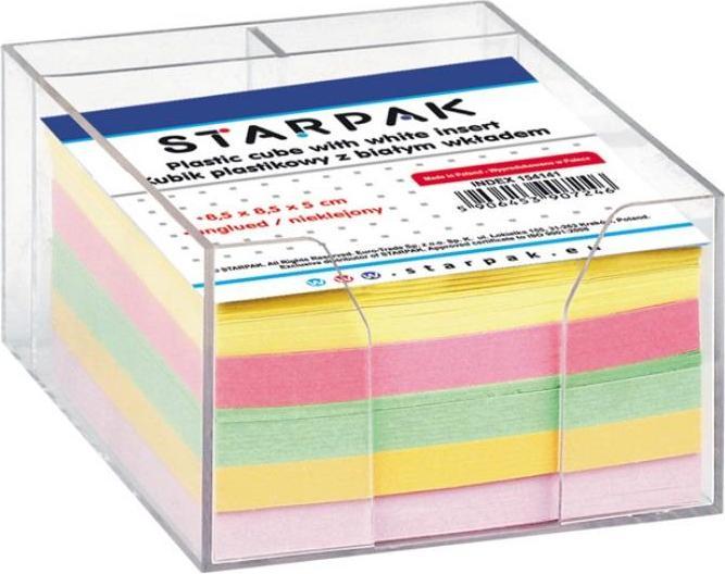 Actual product image Starpak Note cube insert 85x85x50 mm (Plain)