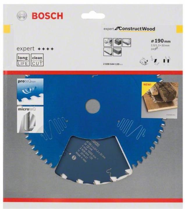 Productafbeelding Bosch Professional Zubehör Cirkelzaagblad Expert voor Cons