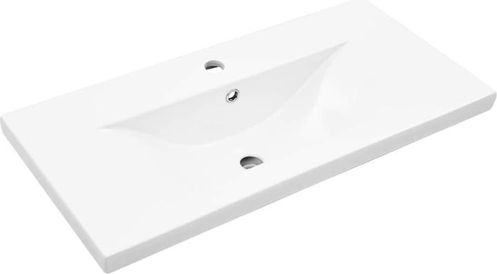 Image du produit VidaXL Badmöbel-Set Altholz-Optik Holzwerkstoff Badmöbelset Badezimmerschrank