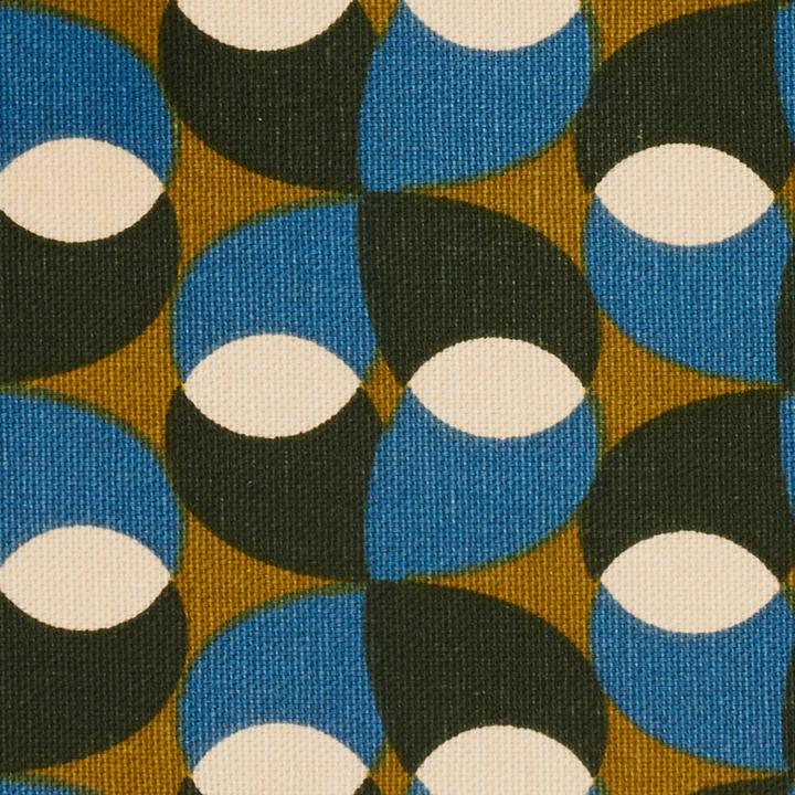 VBS Halbpanama-Stoff "Retro Art", 150 cm breit, Meterware