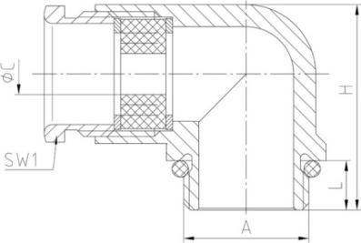 Produktbild Jacob Kabelverschraubung PG9 Ms si vernick 6mm J21.109