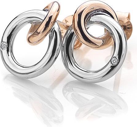 Immagine prodotto Hot Diamonds Eternity Stud Earrings Bicolore (Argento 925)