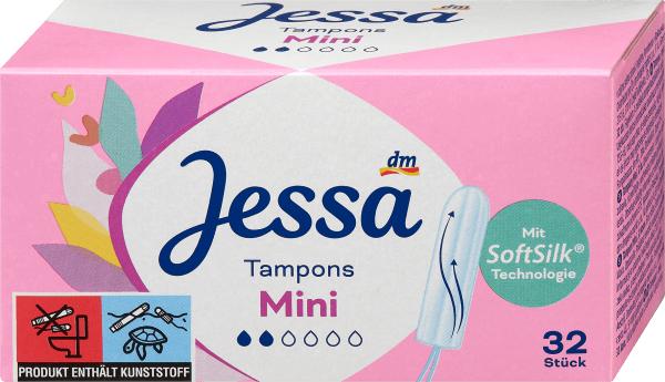 Actual product image dm Jessa Tampons Mini (32 x, Mini)