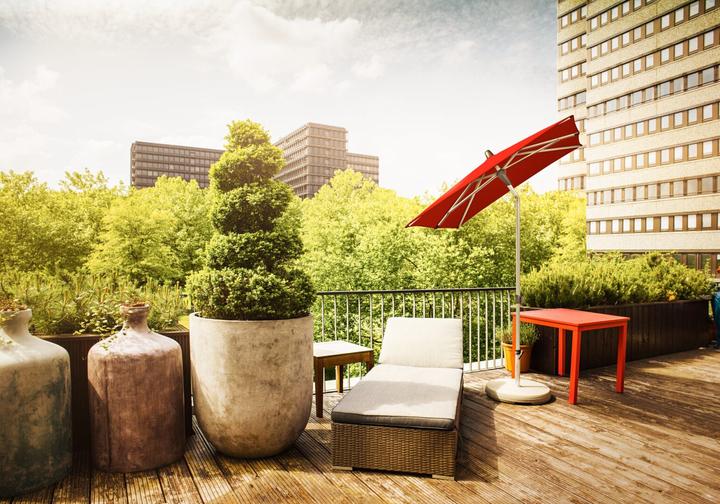 Produktbild Glatz Alu-Smart Sonnenschirm (2.40 m)