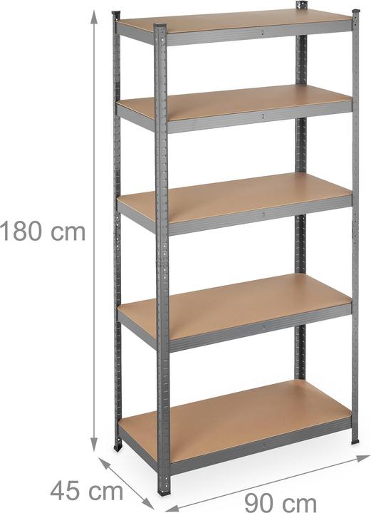 Actual product image Relaxdays shelving unit