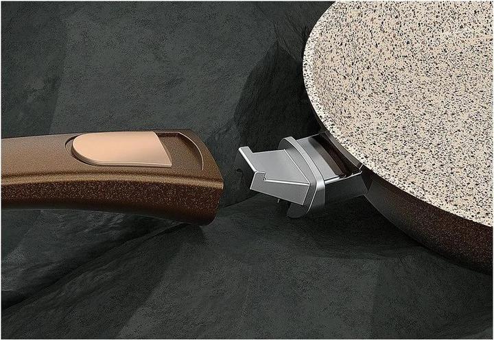 Actual product image Genius Cerafite Granite (28 cm, Frying pan, Cast aluminium)