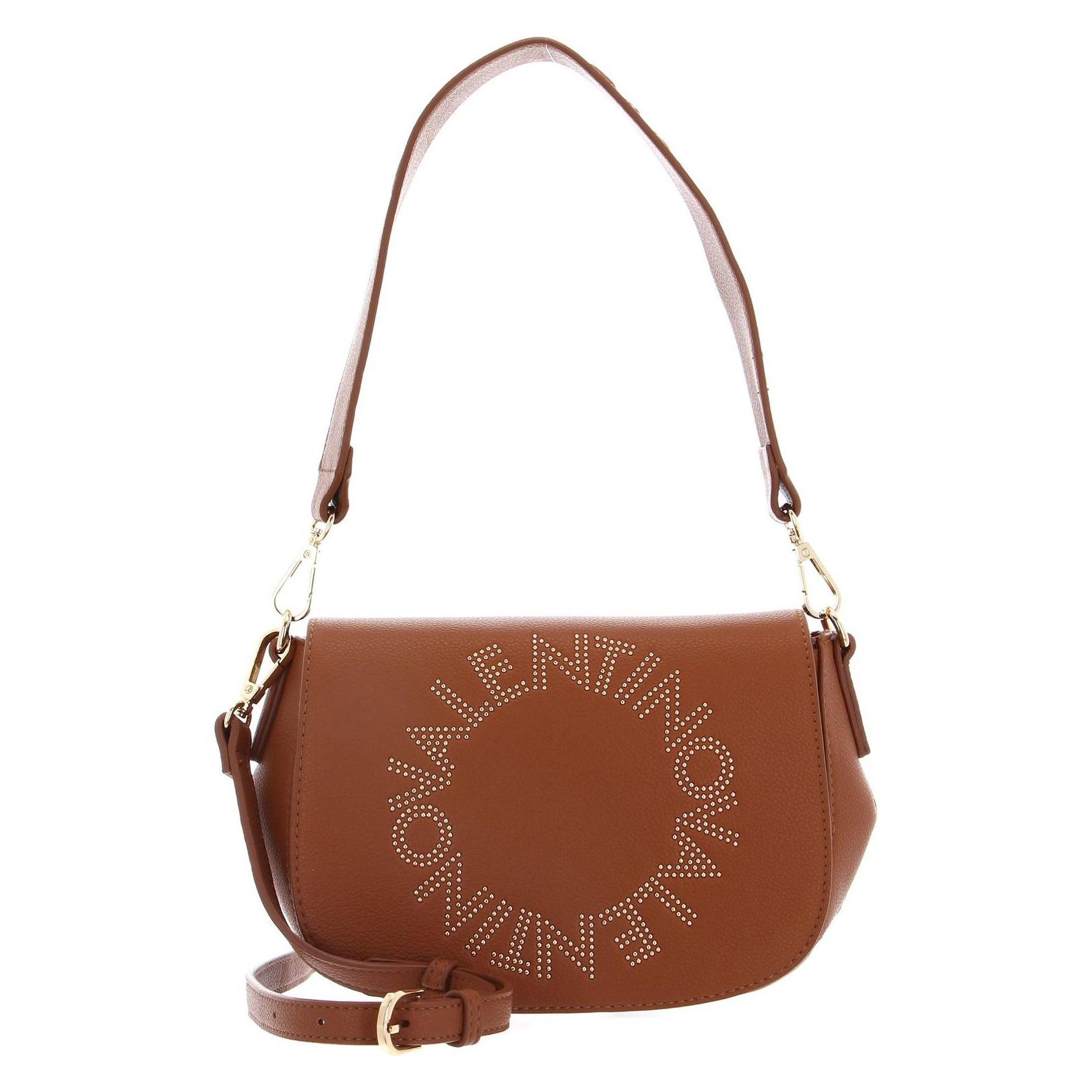 Valentino, Damen, Handtasche, Pie Re Flap Bag, Braun