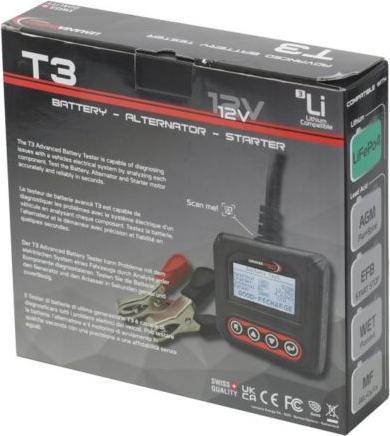 Immagine prodotto Lemania T3 Prof. Prova batteria 12V
