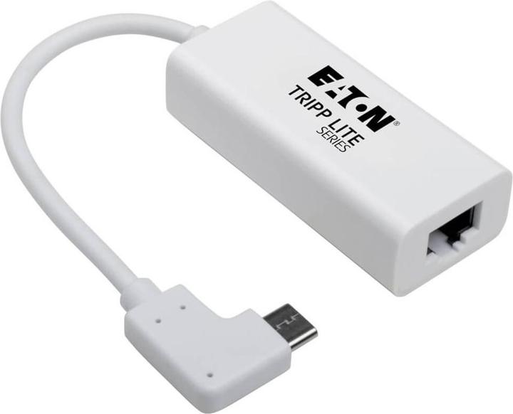 Eaton USB-C to Gigabit Network Adapter with Right Angle USB-C Thunderbolt 3 Compatibility (USB-C 3.1 Gen 1, RJ45 (1x))