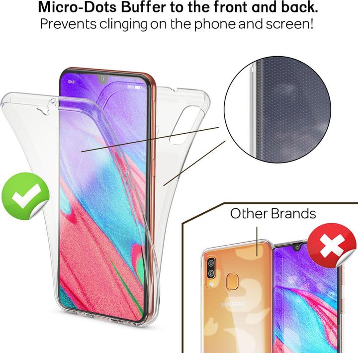 Actual product image Nalia 360 degree mobile phone case (Samsung Galaxy M20)
