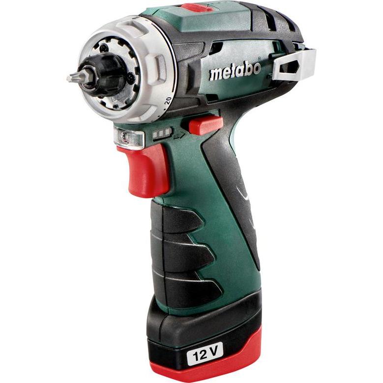 Thumbnail - Metabo, Bohrmaschine + Akkuschrauber, PowerMaxx BS Basic, 2 Akkus (Akkubetrieb)