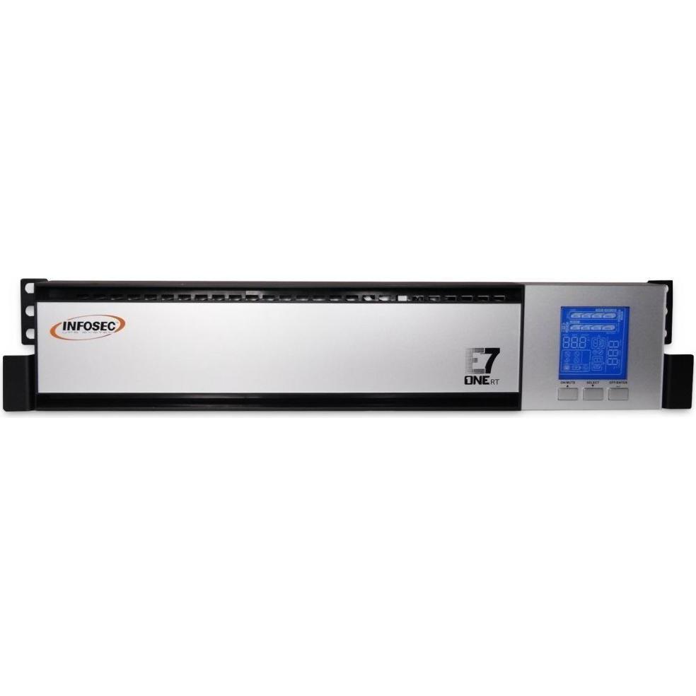 Infosec UPS E7 ONE RT 2000 VA (2000 VA, 2000 W, Online-Doppelwandler USV), USV