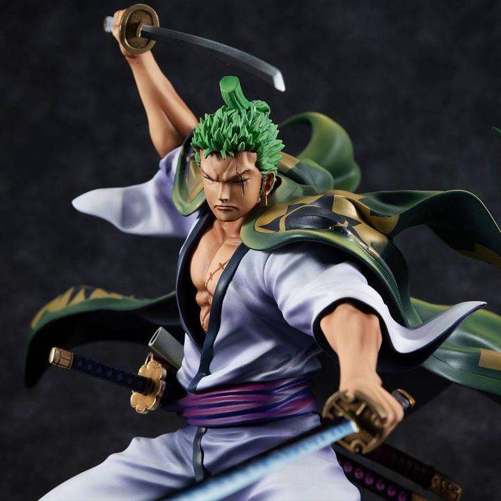 Image du produit Megahouse ONE PIECE - Warriors Alliance Zoro Juro - Statuette P.O.P. 22cm
