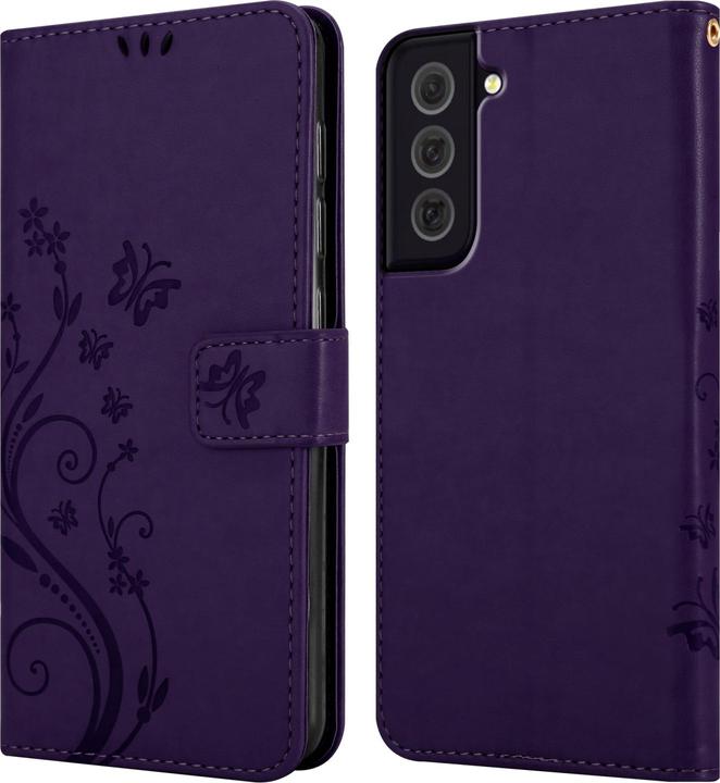Actual product image Cadorabo Flower Book cover (Samsung Galaxy S22+)