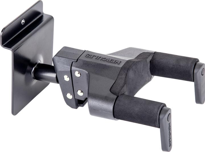 Actual product image Hercules GSP39SB PLUS Guitar wall bracket for profile wall, short (Electric guitar, Ukelele, Mandolin)
