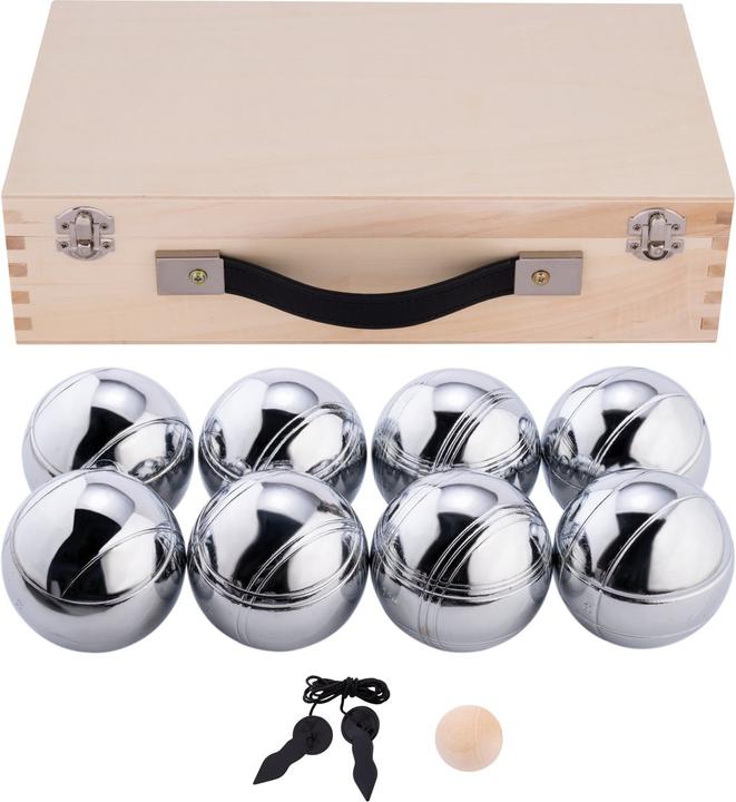 Produktbild ToyFamily Jeu de Boules im Luxusetui (8 x, 70 mm)
