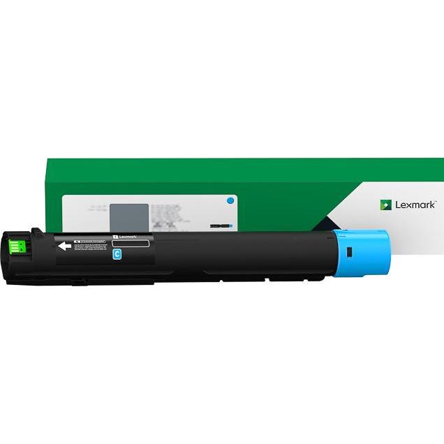 Lexmark, Toner, Cyan - original - Tonerpatrone (C)