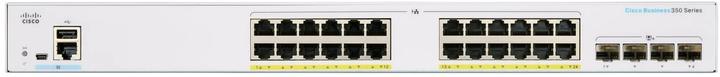 Produktbild Cisco CBS350-24P-4X-EU (24 Ports)