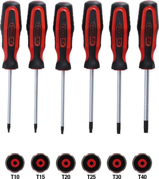 Actual product image KS Tools ERGOTORQUEplus screwdriver set (TX)