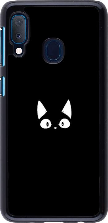 Actual product image PhoneLook Cover Funny cat on black (Samsung Galaxy A20e)