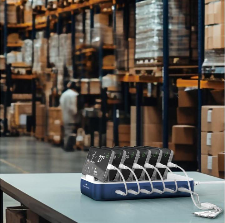 Image du produit 4smarts Ladestation Team 100W 5C/1A inkl. 6 Kabel (100 W)