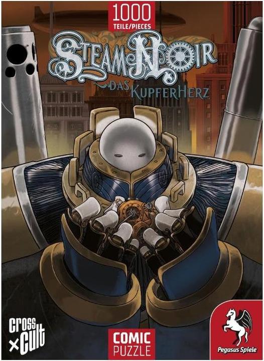 Produktbild 76005G - Steam Noir (Das Kupferherz), Puzzle, 1.000 Teile (1000 Teile)