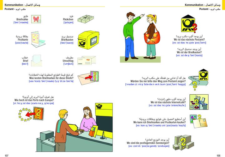 Produktbild Illustrierter Sprachführer Deutsch. Hauptsprache Arabisch (Deutsch, Max Starrenberg, 2016)