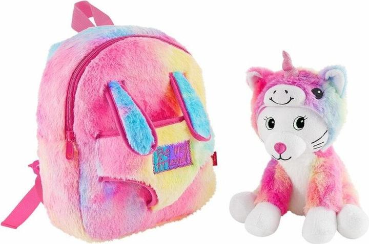 Produktbild Perletti Backpack + plush cat Emi 27cm