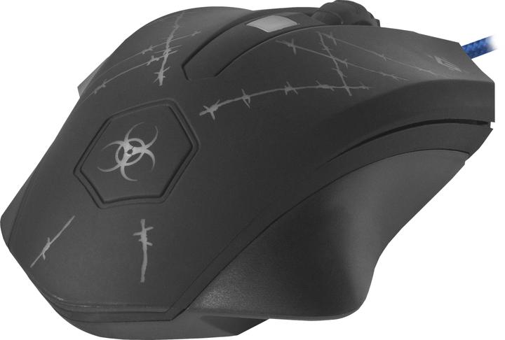 Actual product image Defender Forced GM-020L Mouse Ambidextrous USB Type-A Optical 3200 DPI (Cable)