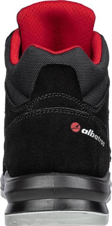 Productafbeelding Albatros CLIFTON MID SRC 638700210000043 Veiligheidsschoen S3 Schoenmaat (EU): 43 Zwart, Rood 1 (S3, 43)