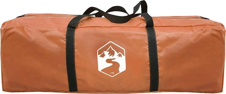 Image du produit vidaXL Tente de camping 7 personnes & Orange 185T Taft (6.40 kg, 7 personnes)