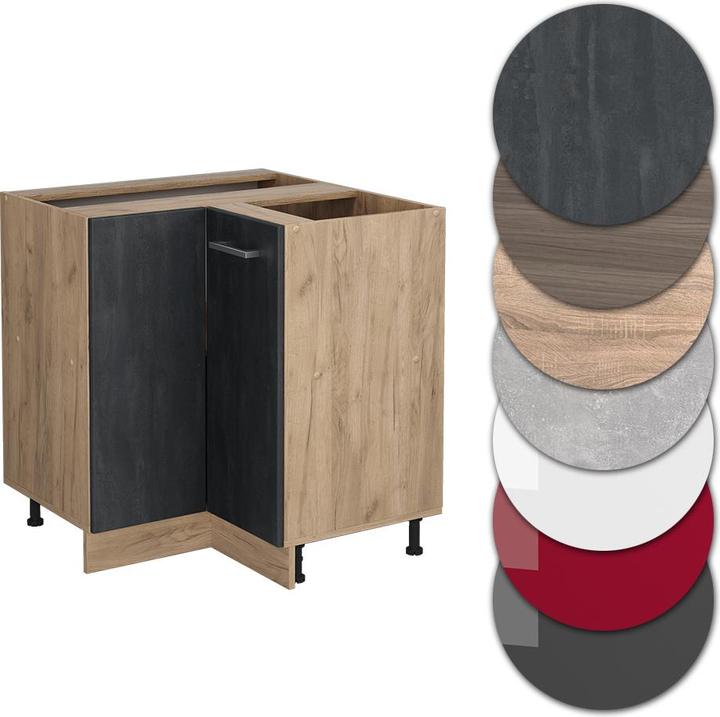 Produktbild Vicco Eckunterschrank R-Line (75.5 x 46 x 81.5 cm)