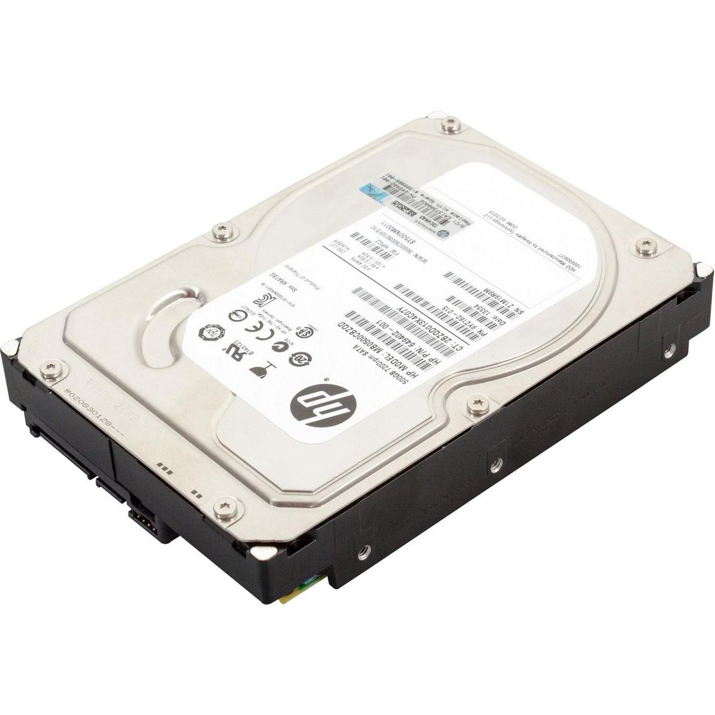 HPE HP Festplatte 500GB (0.50 TB, 3.5"), Festplatte