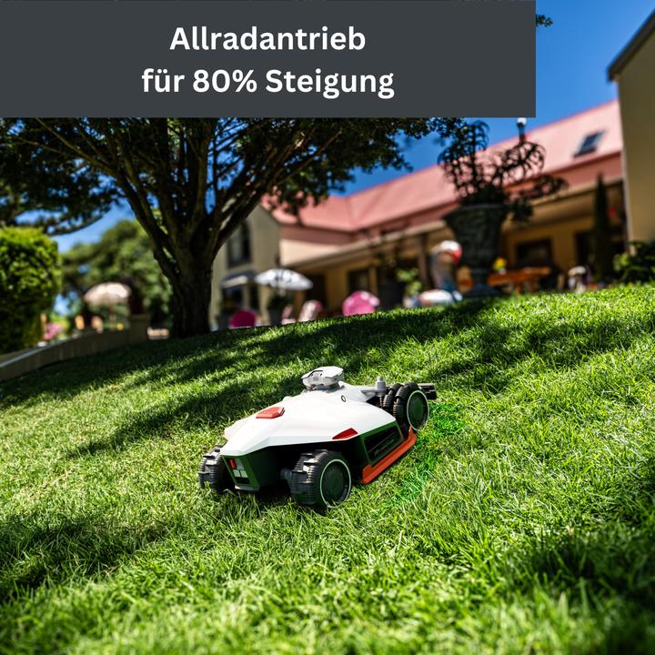 Actual product image Mammotion Luba 2 AWD 3000X (3000 m², Without boundary wire)
