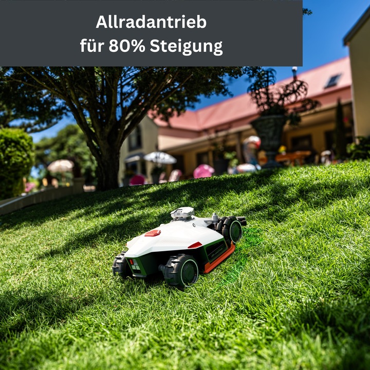 Actual product image Mammotion Luba 2 AWD 3000X (3000 m², Without boundary wire)