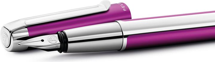 Image du produit Pelikan Stylo Plume Pura® Violet bec M dans son étui cadeau (Violet, 1x)