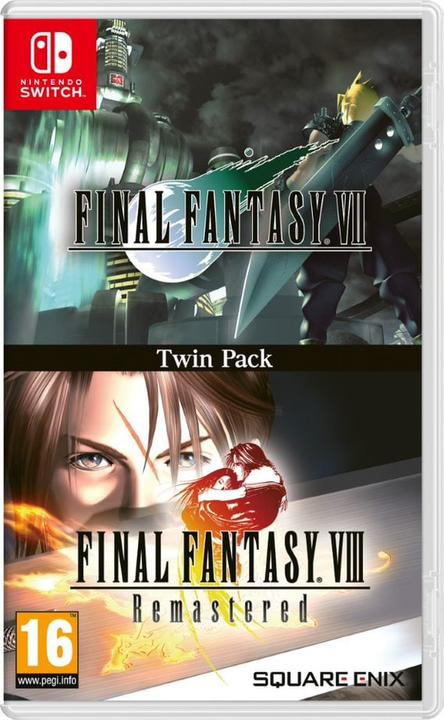 Square Enix VII & Final Fantasy VIII Remastered Twin Pack (Switch, Switch Lite, Switch OLED, EN)