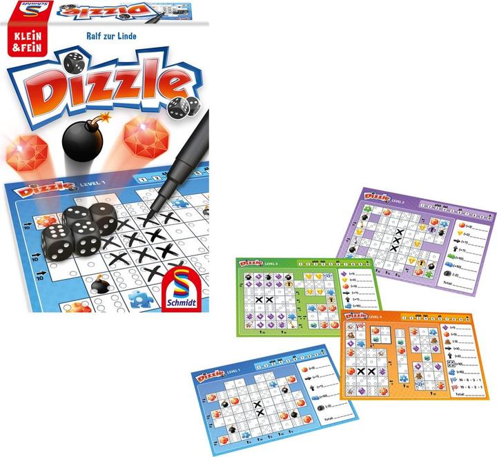 Produktbild Schmidt Spiele Dizzle (Deutsch, 1 - 4 Spieler)