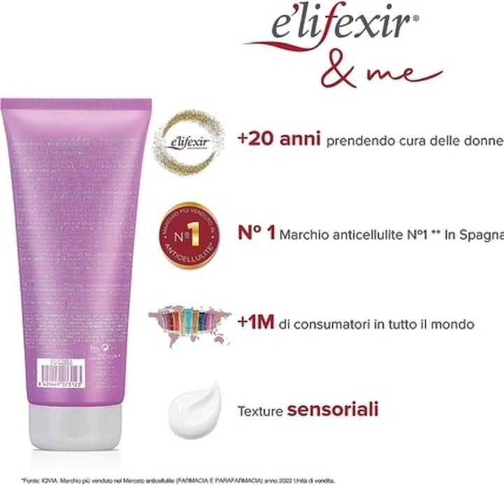 Produktbild E'lifexir Elifexir Actidren Relaxing Leg Gel 200ml (Fussbad, 200 ml)