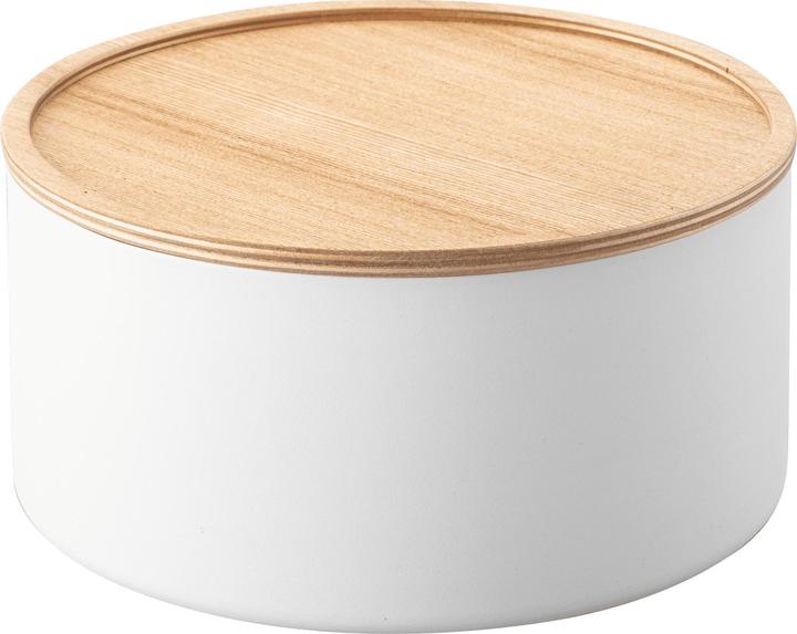 Yamazaki Boîte de rangement profonde avec couvercle RIN (11 x 22 x 11 cm, 7.20 l)