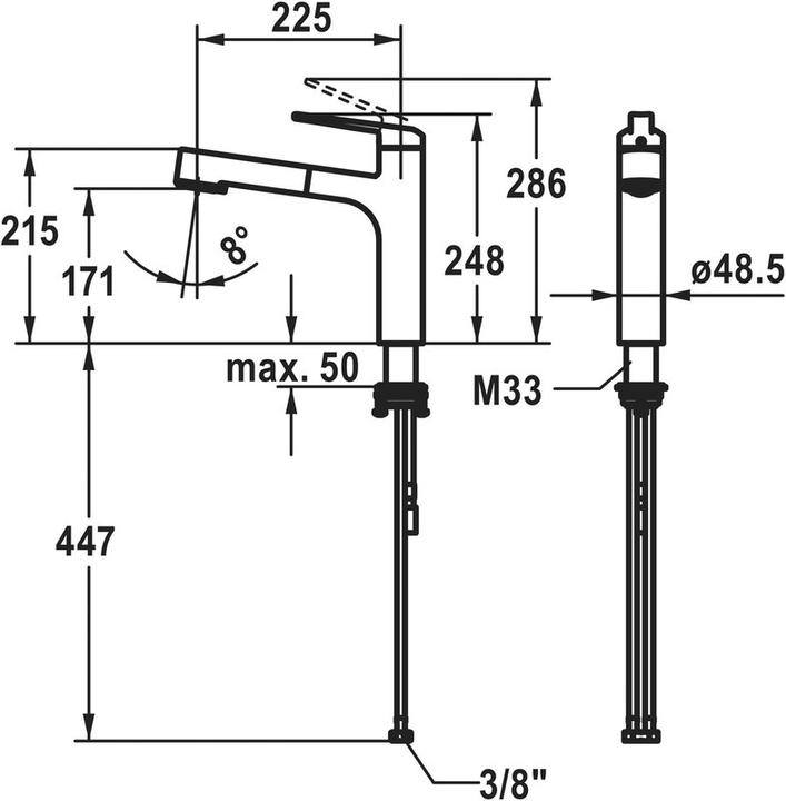 Image du produit KWC Batteries d'évier Domo E