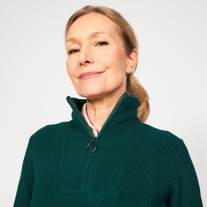 Image du produit Inesis Pull-over femme mi-bas golf - MW500 vert (XL)