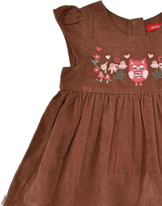 Actual product image Bondi Kleinkinder Cordkleid 'Eule' (74)