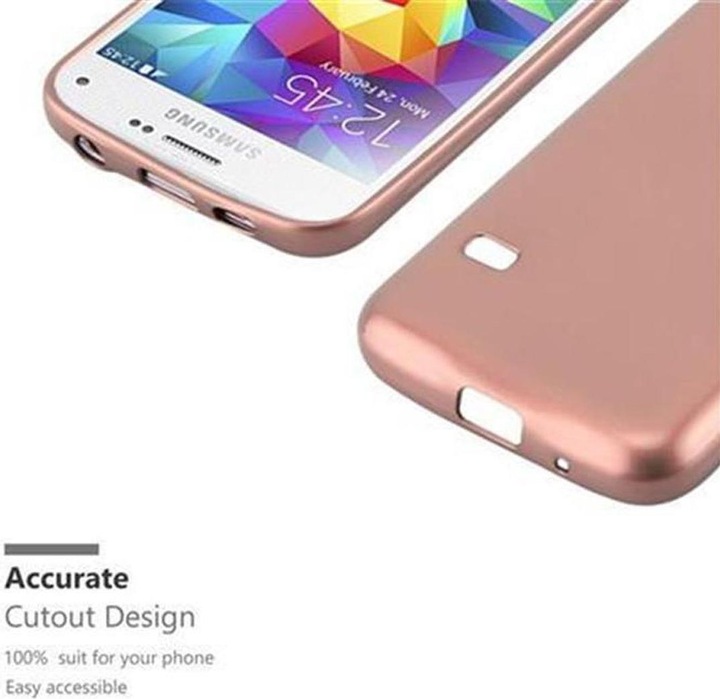 Produktbild Cadorabo TPU Matt Metallic Cover (Samsung Galaxy S5 Mini, Samsung Galaxy S5 Mini Duos)